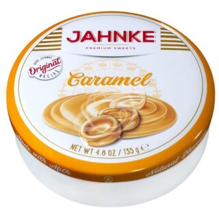 Леденцы "Jahnke" со вкусом карамели 135г