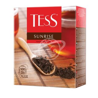 Чай "TESS" SUNRISE черный пак. 100*2г