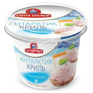 Паста из морепродуктов "Санта Бремор" Антарктик Криль классический 150г