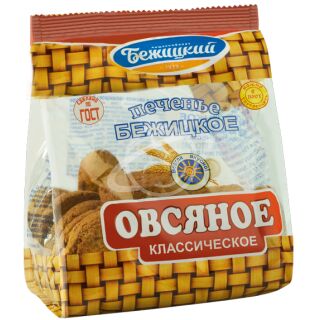 Печенье "Бежицкое" овсяное классическое 380г