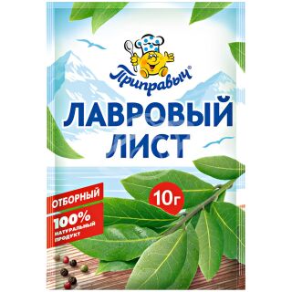 Лавровый лист "Приправыч" отборный 10г