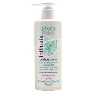 Мыло жидкое для интимной гигиены "EVO" с экстрактом ромашки 200мл
