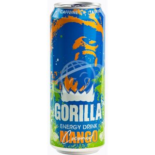 Напиток энергетический "Gorilla Mango Сoconut" газированный безалкогольный ж/б 0,45л