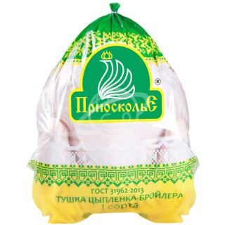 Тушка цыпленка-бройлера "Приосколье" потрошеная 1 сорт охлажденная 1кг