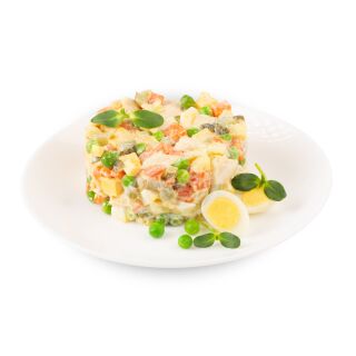 Салат "Оливье с куриной грудкой" 500 г
