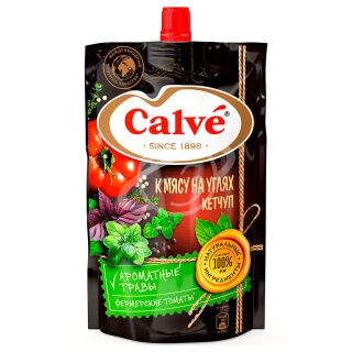 Кетчуп Calve К мясу на углях 350г