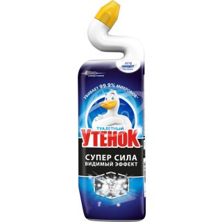 Чистящее средство для унитазов "Туалетный утёнок" видимый эффект 900мл