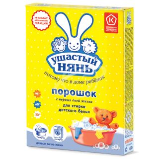 Стиральный порошок для детского белья "Ушастый Нянь" 400г