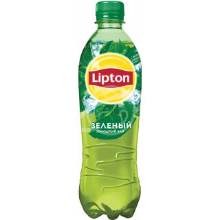 Чай холодный "Lipton" зеленый негазированный 0,5л