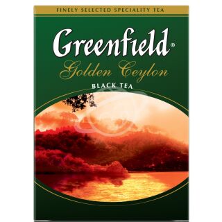 Чай "Greenfield" COLDEN CEYLON черный листовой 100г