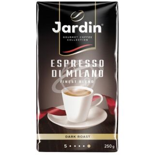 Кофе "JARDIN" ESPRESSO DI MILANO молотый м/у 250г
