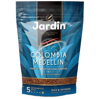 Кофе "JARDIN" COLOMBIA MEDELLIN №5 растворимый м/у 150г