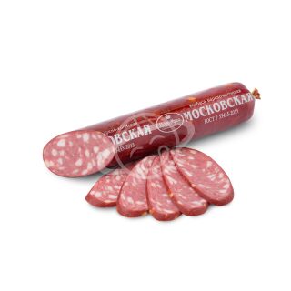 Колбаса Царь-Мясо "Московская" варено-копченая ГОСТ 1кг