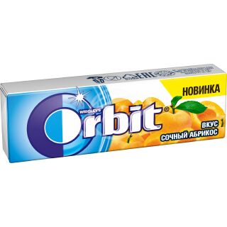 Жевательная резинка "Orbit" со вкусом пряного абрикоса 13,6г