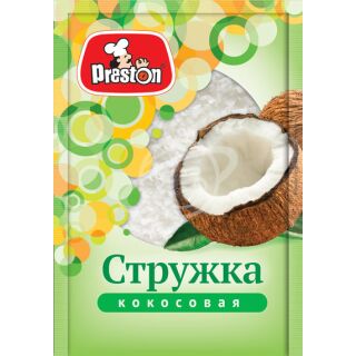 Кокосовая стружка "Preston" цветная 40г