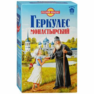 Хлопья Овсяные "Русский продукт" Геркулес Монастырский 500г