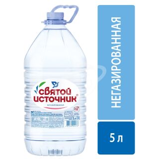 Вода питьевая "Святой Источник" негазированная 5л