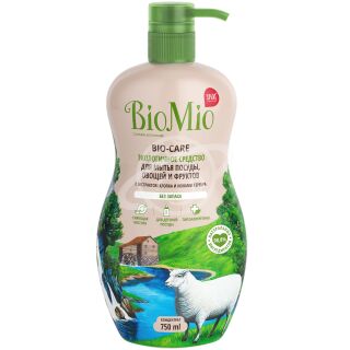Средство для мытья посуды "BioMio" BIO-CARE без запаха 450мл
