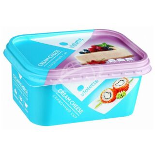 Сыр творожный Violette сливочный 70% 400г БЗМЖ