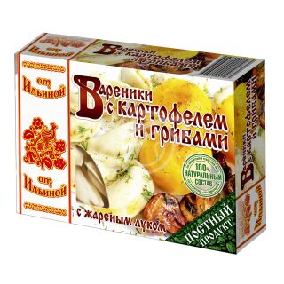 Вареники "от Ильиной" с картофелем и грибами 450г