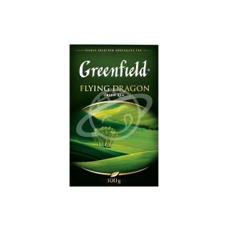 Чай "Greenfield" FLAING DRAGON зеленый листовой 100г
