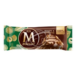 Мороженое эскимо "Магнат" сливочное фундук и шоколад 74г БЗМЖ