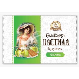 Пастила "Старые Традиции" Белевская воздушная яблочная 35г