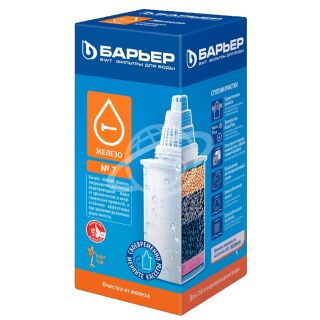 Кассета сменная для очистки воды "Барьер" железо" 1шт