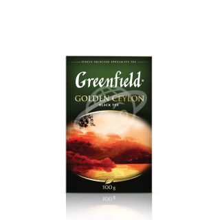 Чай "Greenfield" COLDEN CEYLON черный в пакетиках, 100 шт