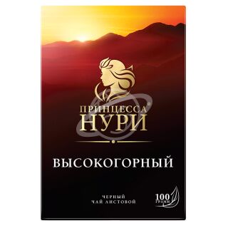 Чай "Принцесса Нури" Высокогорный черный листовой 100г