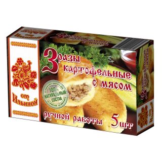 Зразы "от Ильиной" картофельные с мясом 500г