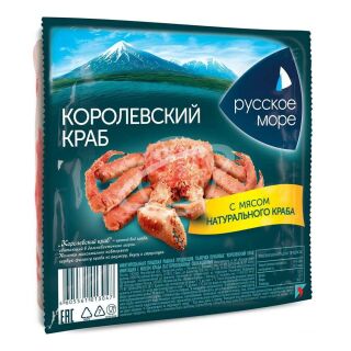 Крабовые палочки "Русское море" Королевский краб охлажденные 250г