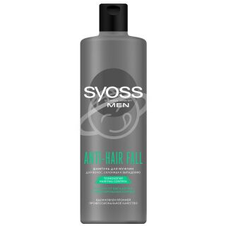 Шампунь мужской "SYOSS" anti-hair fall защита от выпадения волос 450мл