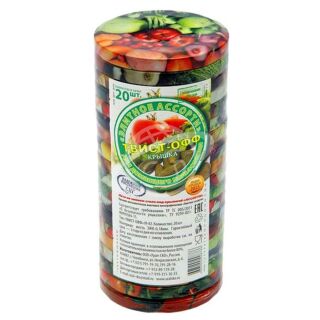 Крышка винтовая "Твист-Офф" D-82 20шт