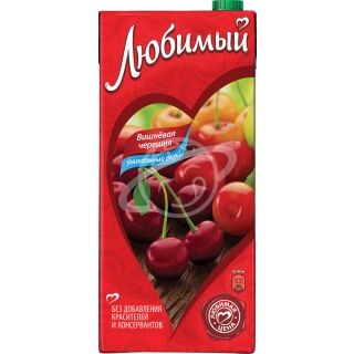 Напиток сокосодержащий "Любимый" вишневая черешня 1,93л