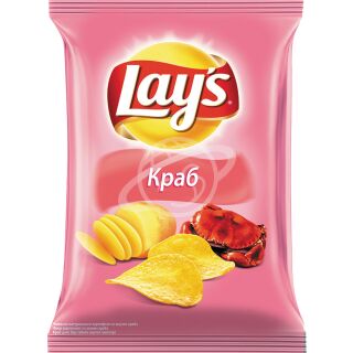 Чипсы "Lays" краб 140г