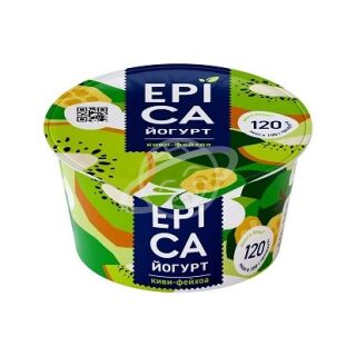 Йогурт EPICA с киви и фейхоа 4,8% 130г БЗМЖ