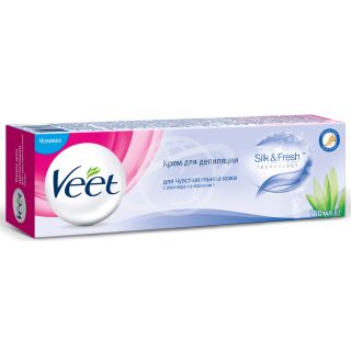 Крем для депиляции "Veet" для чувствительной кожи 100мл