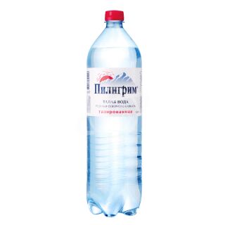 Вода минеральная "Пилигрим" питьевая столовая газированная 1,5л